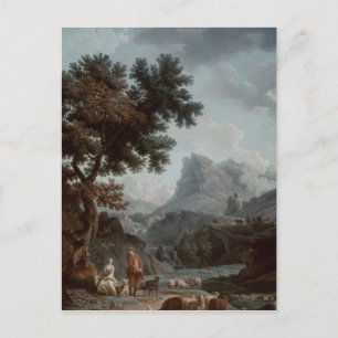 The Alpine Shepherdess Postcard