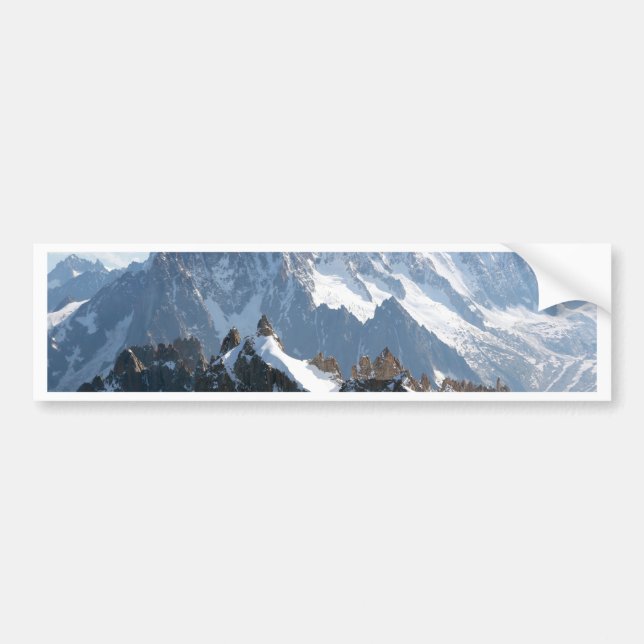 The Alps - magnificent! Bumper Sticker (Front)