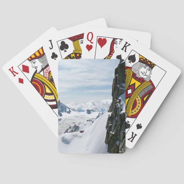 The Alps mountain range - Stunning! Playing Cards (Back)
