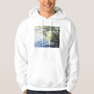 The Alster in High Summer Hamburg 2013 Hoodie