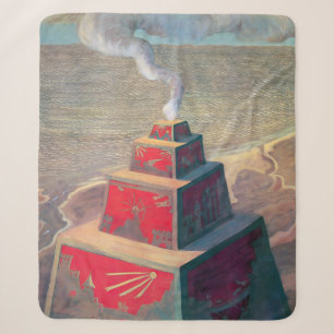 The Altar Mikalojus Ciurlionis Sherpa Blanket