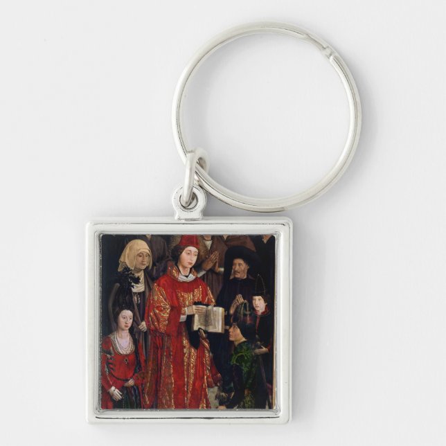 The Altarpiece of St. Vincent Key Ring (Front)