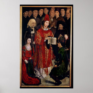 The Altarpiece of St. Vincent Poster