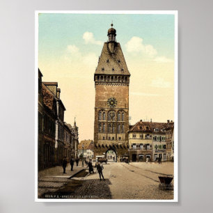 The Altportel, Speyer, the Rhine, Germany rare Pho Poster