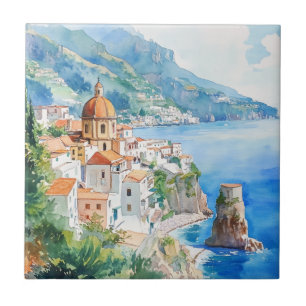 The Amalfi Coast, Italy Ceramic Tile
