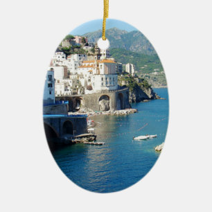 The Amalfi Vista Ceramic Ornament