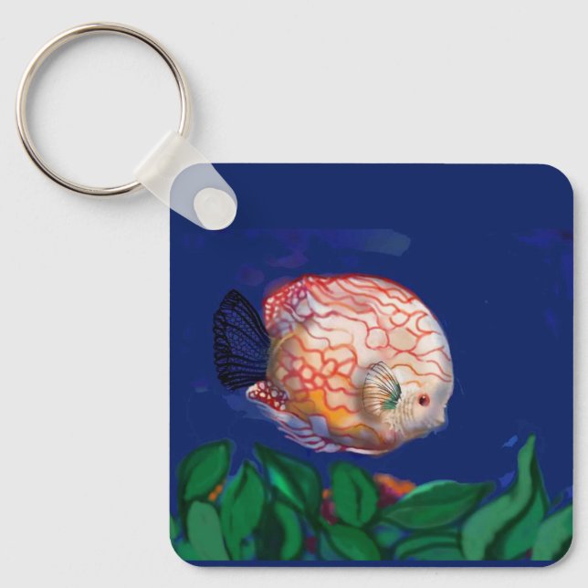 The amazing fish key ring (Front)