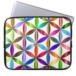The Amazing Flower of Life on an Electronics Bag