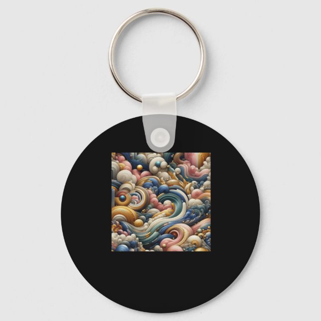 The Amazing Heaven's River Sticker  Key Ring (Front)