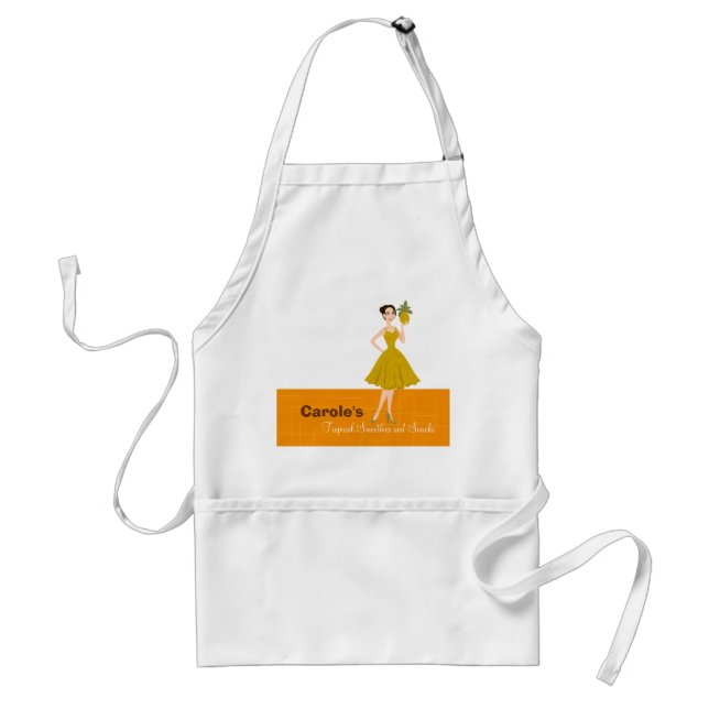 The Amazing Pineapple She Standard Apron (Front)