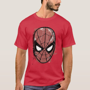 The Amazing Spider-Man Retro Comic Halftone Head T-Shirt