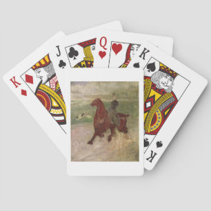 The Amazon, 1882 (oil on canvas) Playing Cards