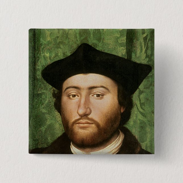 The Ambassadors, 1533 15 Cm Square Badge (Front)