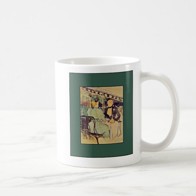 The Ambassadors~1893 ~ Henri de Toulouse-Lautrec Coffee Mug (Right)