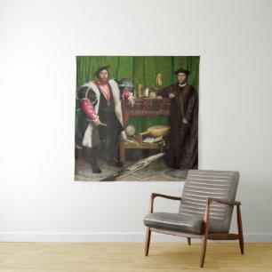 The Ambassadors, Holbein the Younger Tapestry