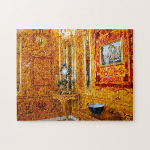 The Amber Room, Catherine Palace, Russia Jigsaw Puzzle