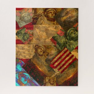 The American Constitution Collage Jigsaw Puzzle