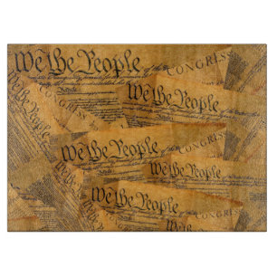 The American Constitution Cutting Board