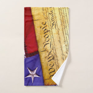 The American Constitution Hand Towel