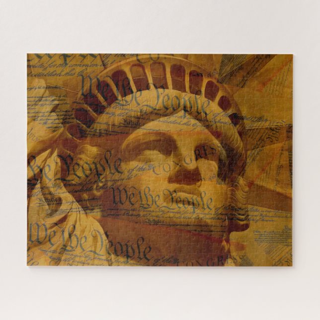 The American Constitution Jigsaw Puzzle (Horizontal)