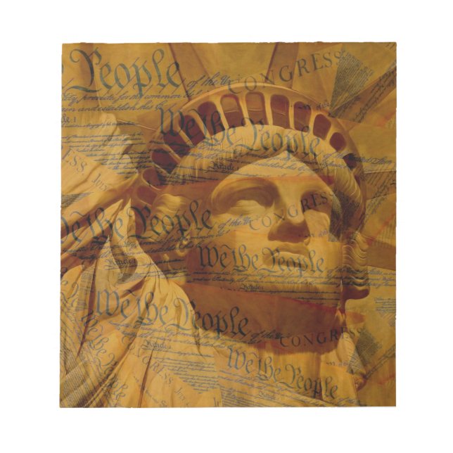 The American Constitution Notepad (Front)