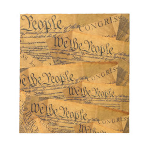 The American Constitution Notepad