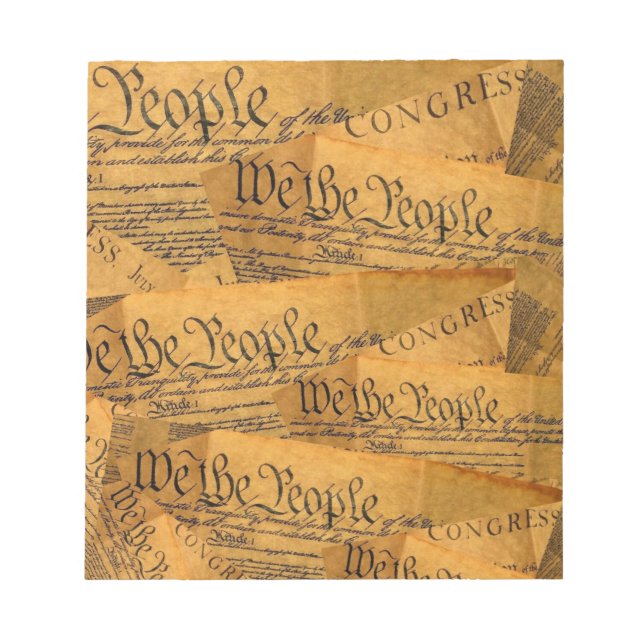 The American Constitution Notepad (Front)