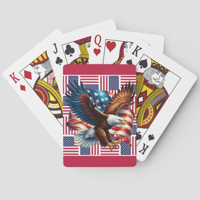 The American Eagle  Playing Cards (Back)
