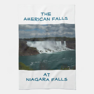 The American Falls at Niagara Falls Tea Towel