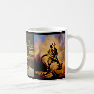 The American Firefighter Victorian Firefighters Coffee Mug