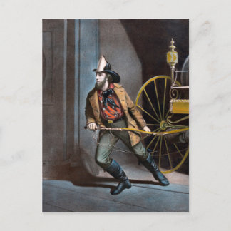 The American Fireman 1858 Vintage Postcards