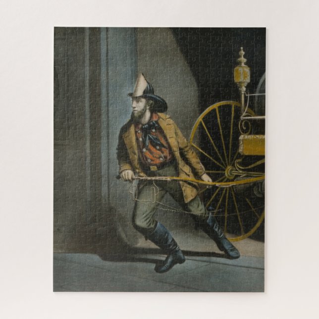 The American Fireman: Always Ready Jigsaw Puzzle (Vertical)