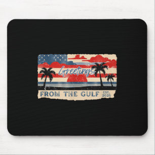 The American Gulf Of Mexico Rename Vintage Mouse Pad