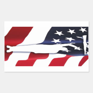 The American Patriot Driller Sticker