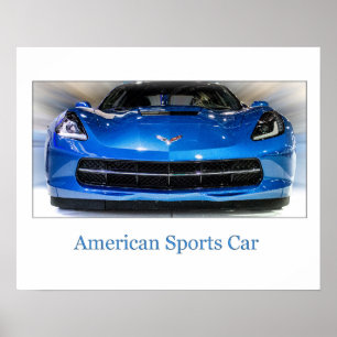 The American Sports Car Poster