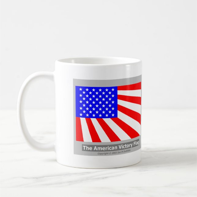 The American Victory Flag Mug (Left)