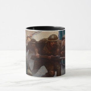 The Americans at Chateau-Thierry by N. C. Wyeth Mug