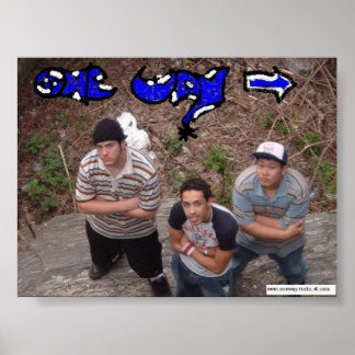 The americans Teenage Punk Band Poster