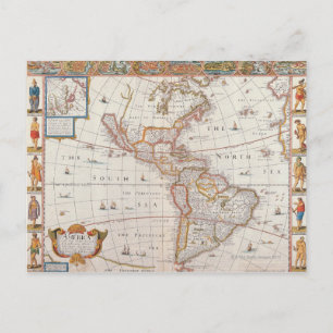 The Americas 3 Postcard