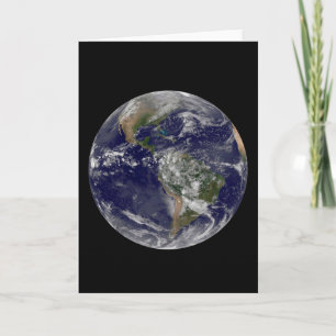 The Americas On Earth Day. Card