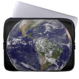 The Americas On Earth Day. Laptop Sleeve