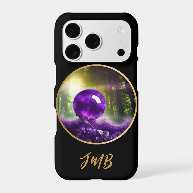 The Amethyst Orb Fantasy Monogram  (Back)