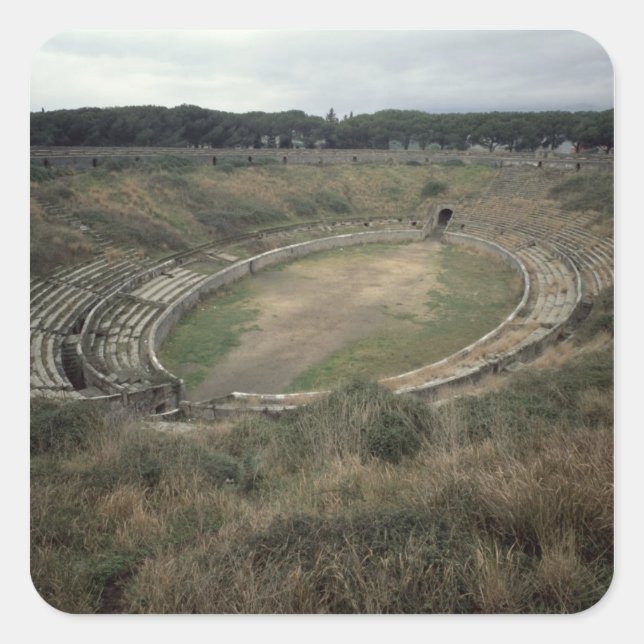 The Amphitheatre Square Sticker (Front)