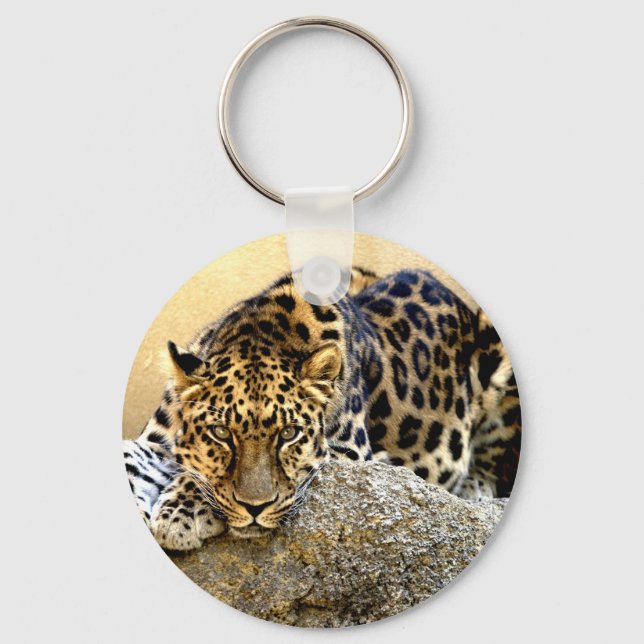 The Amur Leopard Key Ring (Front)