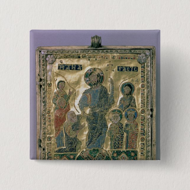 The Anastasis 15 Cm Square Badge (Front)