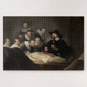 The Anatomy Lesson: A Masterpiece by Rembrandt Jigsaw Puzzle