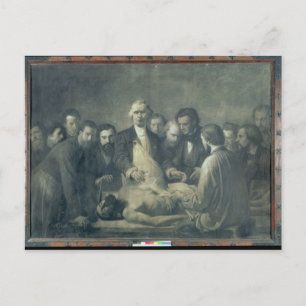The Anatomy Lesson of Doctor Velpeau Postcard