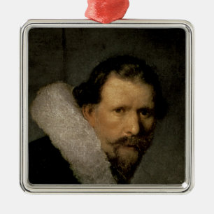 The Anatomy Lesson of Dr. Nicolaes Tulp, 1632 Metal Ornament