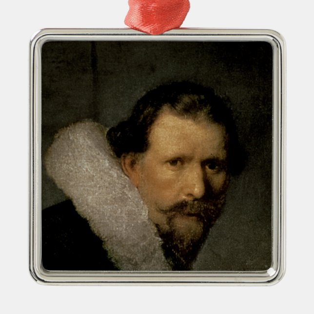 The Anatomy Lesson of Dr. Nicolaes Tulp, 1632 Metal Ornament (Front)