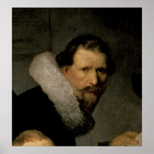 The Anatomy Lesson of Dr. Nicolaes Tulp, 1632 Poster